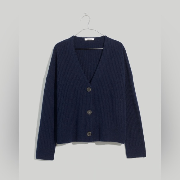 Madewell Cameron Ribbed Cardigan Sweater - Picture 8 of 8